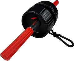 Leo Sports Wrist Roller & Forearm Strengthener -2 in 1 Non-Slip Arm Exerciser with Durable Rope Ideal for Strengthening your arms, wrists, Helps with Elbow Tendonitis and Strength Training (Black-Red)