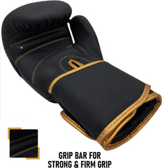 Leo Sports Boxing Gloves, Pro Training Sparring, Maya Hide Leather, Muay Thai MMA Kickboxing, Men Women, Heavy Punching Bag Focus Workout, Ventilated Palm, Multi Layered, 10 12 14 16
