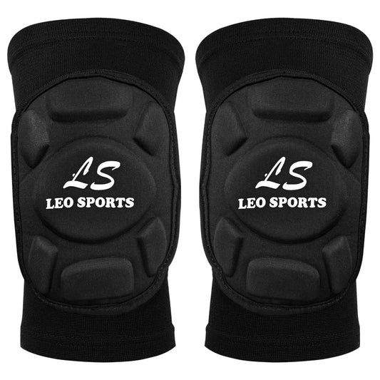 Leo Sports Knee Pads for Men & Women Thick Sponge Anti-Slip for all sports