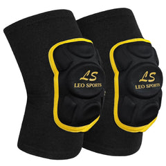Leo Sports Knee Pads for Men & Women Thick Sponge Anti-Slip for all sports