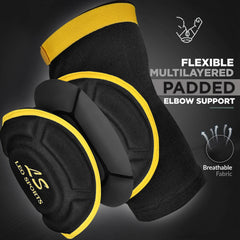 Elbow Pads Guard for Volleyball Wrestling Basketball Adjustable Protective Pad